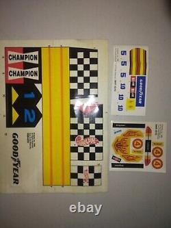 Ensemble de course complet Vintage 1989 Hot Wheels Super Changers Drag Strip