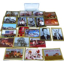 Ensemble de prototype Vrhtf Vintage très rare de 1992, ensemble de 21 cartes de dragsters de la petite voiture rouge