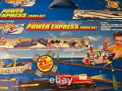 Ensemble de train express à piles/ensemble de course Hot Wheels avec télécommande infrarouge