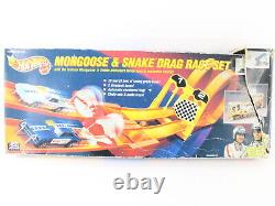 Hot Wheels 25e Anniversaire Ensemble de Course de Drag Mongoose et Snake 11644