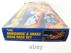 Hot Wheels 25e Anniversaire Ensemble de Course de Drag Mongoose et Snake 11644