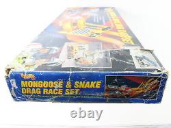 Hot Wheels 25e Anniversaire Ensemble de Course de Drag Mongoose et Snake 11644