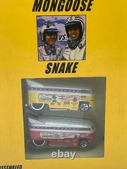 Hot Wheels Classics 2005 Mongoose & Snake Vw Drag Bus Race Set #j4225