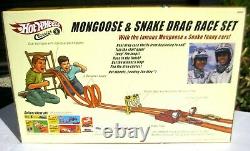 Hot Wheels Classics Mongoose & Snake Drag Race Set Autographié Par Both