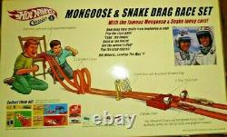 Hot Wheels Classics Mongoose & Snake Drag Race Set Avec 2 Voitures Non Ouvertes