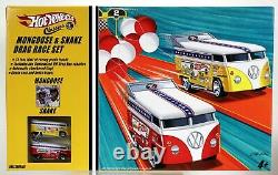 Hot Wheels Classics Mongoose & Snake VW Drag Bus Race Set J4225 NRFB 2005 164