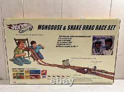 Hot Wheels Classics Mongoose & Snake Vw Drag Bus Race Set Brand New Seled Rare
