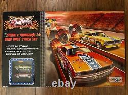 Hot Wheels Drag Strip Demons Mongoose & Snake Drag Race Set Dédicacé