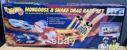 Hot Wheels Mongoose Snake Drag Race Set Autographié Par Tom Mcewen de