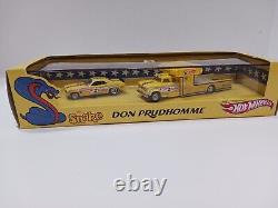 Hot Wheels RLC Le Serpent Don Prudhomme Ensemble de Dragster et de Transporteur 2 Voitures