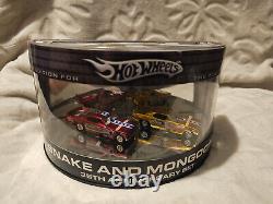 Hot Wheels Snake & Mongoose 70s Dragster Funny Cars 35e coffret anniversaire NEUF