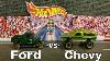 Hot Wheels Walmart Exclusive De 100 Ans Chevy Et Set Ford Truck Drag Race