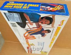 Hotwheels Mongoose & Snake Drag Race Set Mattel 1993 New In Sealed Box