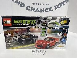 LEGO SPEED CHAMPIONS Chevrolet Camaro Drag Race (75874) NOUVEAU SCELLÉ