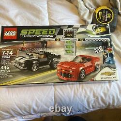 LEGO SPEED CHAMPIONS Course de drag Chevrolet Camaro (75874)