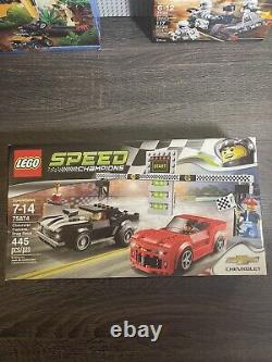 LEGO Speed Champions 75874 Course de Drag Chevrolet Camaro - Neuf et scellé en usine