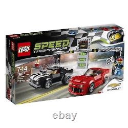 LEGO Speed Champions Chevrolet Camaro Drag Race 75874, translated in French, is 'LEGO Speed Champions Chevrolet Camaro Course de Dragster 75874'.