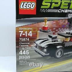 Lego 75874 Speed Champions Chevrolet Camaro Drag Race 2016 Nouveau Scellé