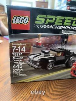 Lego Speed Champions Chevrolet 75874 Chevrolet Camaro Drag Race SKU-RM <br/>Les champions de vitesse Lego Chevrolet 75874 Chevrolet Camaro Drag Race SKU-RM