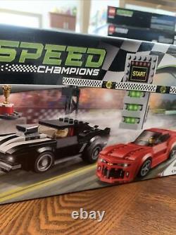 Lego Speed Champions Chevrolet 75874 Chevrolet Camaro Drag Race SKU-RM<br/>Les champions de vitesse Lego Chevrolet 75874 Chevrolet Camaro Drag Race SKU-RM