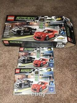 Lego Speed Champions Chevrolet Camaro Drag Race 75874, 100% Complet Avec Manuel
