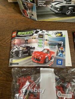 Lego Speed Champions Chevrolet Camaro Drag Race Set 75874 100% Retraité Rare Nouveau
