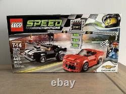 Lego Speed Champions Chevrolet Camaro Drag Race Set 75874 Nib Retraité