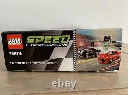 Lego Speed Champions Chevrolet Camaro Drag Race Set 75874 Nib Retraité
