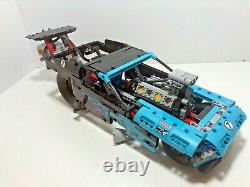 Lego Technic Race Drag Racer 42050 Avec Fonctions De Puissance. Assemblé