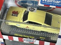 M2 Machines 164 Échelle Diecast 2020 Walmart WMTS13 Ensemble de Course de Dragsters NHRA de 6