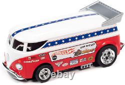 MONDE AUTO HOT WHEELS PISTE DE DRAG RACING PRO 164 SNAKE CONTRE MONGOOSE BUS VW 13 PIEDS