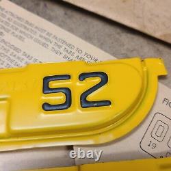 Nos 1952 California License Plate Tag Set Avec Enveloppe Et Papier D'enregistrement