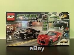 Nouveau Lego Speed ​​champions 75874 Chevrolet Camaro Drag Race Livraison Gratuite