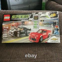 Nouvelle Lego Speed ​​champions 75874 Chevrolet Camaro Drag Race Scellé