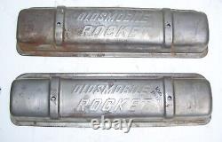 Oldsmobile Rocket 303 1950 Valve Covers-nice Forme-non Dents