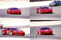 Photos de Ferrari et lot de photos de course de dragster Winston avec 45 images - 4x6