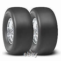 Pneus de drag radial Pro Bracket de Mickey Thompson 2-28x10.5 R-15 3355r Mtt250798 Set