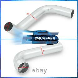 Pour 04-06 Mazda 3 2.0l Race Bolt-on Turbo Intercooler Piping Kit + Couplers Set