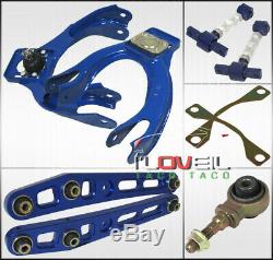 Pour 92-95 CIVIC Par Exemple, Bleu Suspension Combo Set Bras De + Camber Kit + Sous-châssis