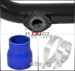 Pour 94-01 Integra B16 B18 Noir D-série Turbo En Aluminium Piping Kit Adaptateur Bov