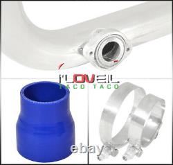 Pour 94-01 Integra Bolt-on Aluminium Piping Kit Bov Flange Pipe T-bolt Clamps Jdm