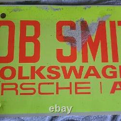 Rare Bob Smith Volkswagen Porsche Audi Hollywood Calif. Ensemble D'inserts De Plaque De Licence