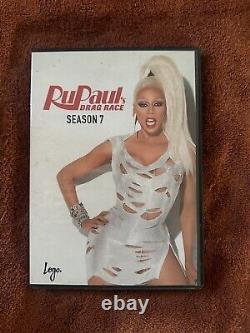 RuPaul's Drag Race Saison 7 Septième Sept DVD Extrêmement Rare Oop Comme Neuf Télévision
