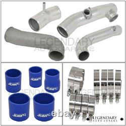 S’adapte 2013-2015 Frs/brz Silver Front Mount Intercooler + Piping Kit Turbo Charger