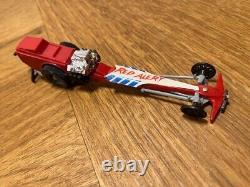 Set d'action Vintage 1967 Hot Wheels Strip avec le dragster Red Alert