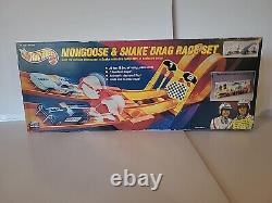 Set de Drag Race Mongoose et Snake Hot Wheels 1993 25ème Anniversaire Scellé