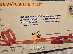 Set de course de dragster Mongoose & Snake Hot Wheels vintage 1993 #00385 édition limitée