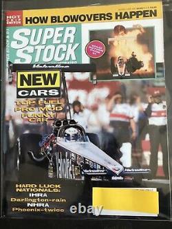 Stock Super & Drag Illustrated Magazine 1991 Lot Complete Année Set Nhra Racing