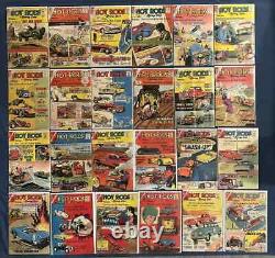 Voitures Hot Rods et voitures de course de 1951, #1-120. Ensemble complet très rare. Bandes dessinées vintage.